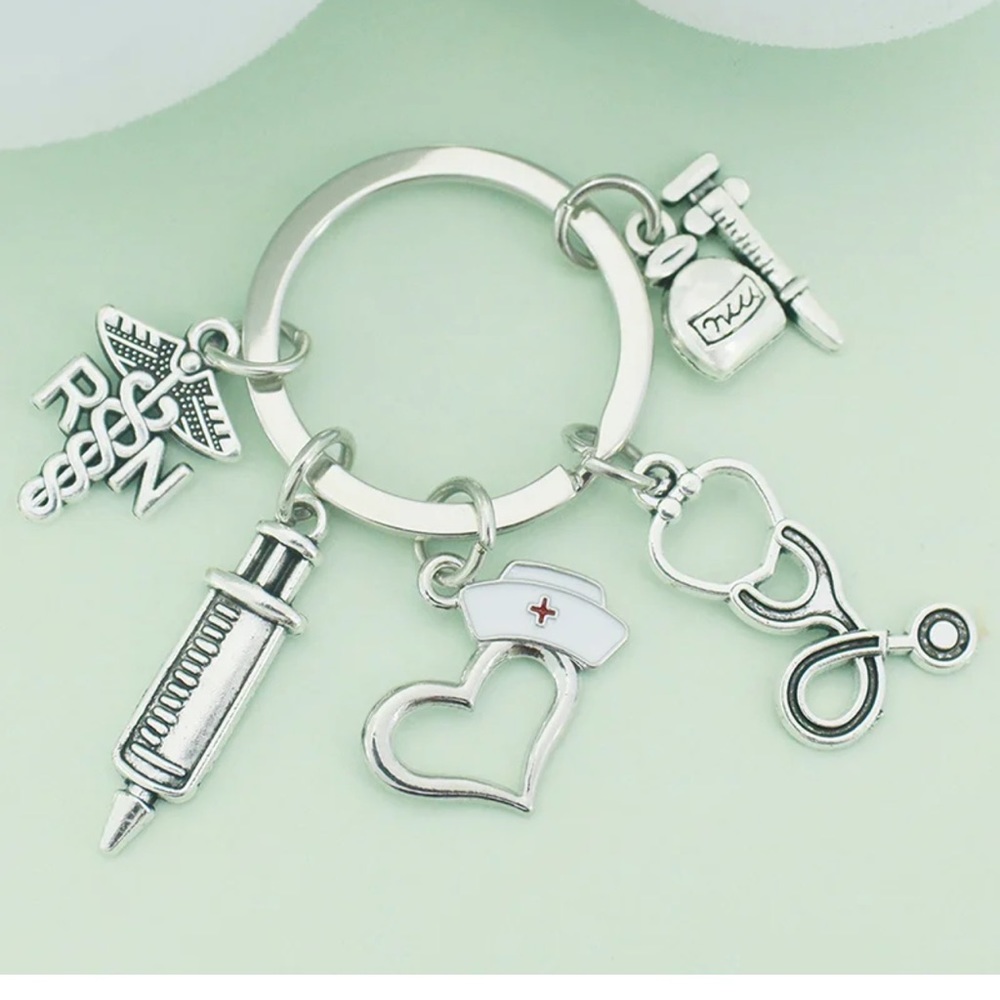 Nurse Bag Charm Key Chain